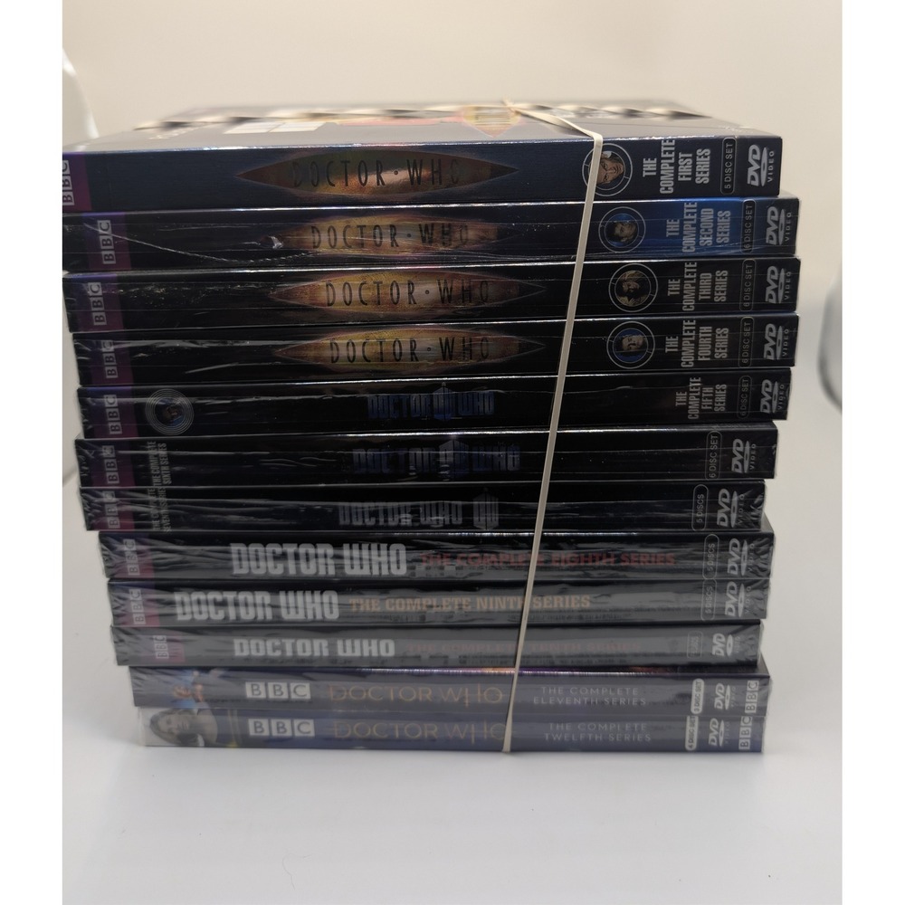 Doctor Who BBC Series Seasons 1-12 All New Except the First Season